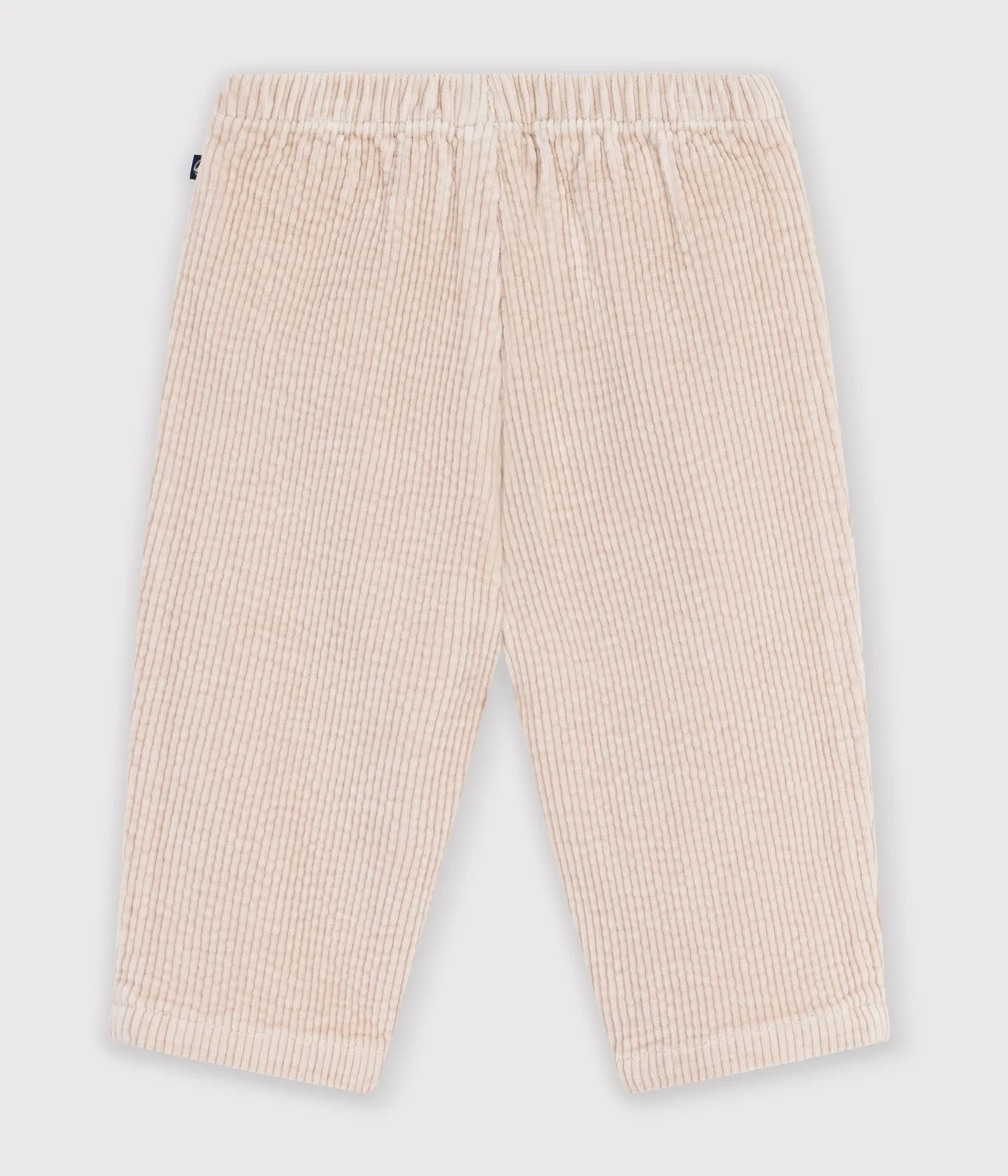 Babies' plain corduroy trousers