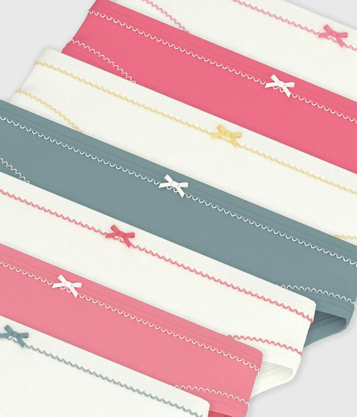 Pack of children's plain cotton pants
