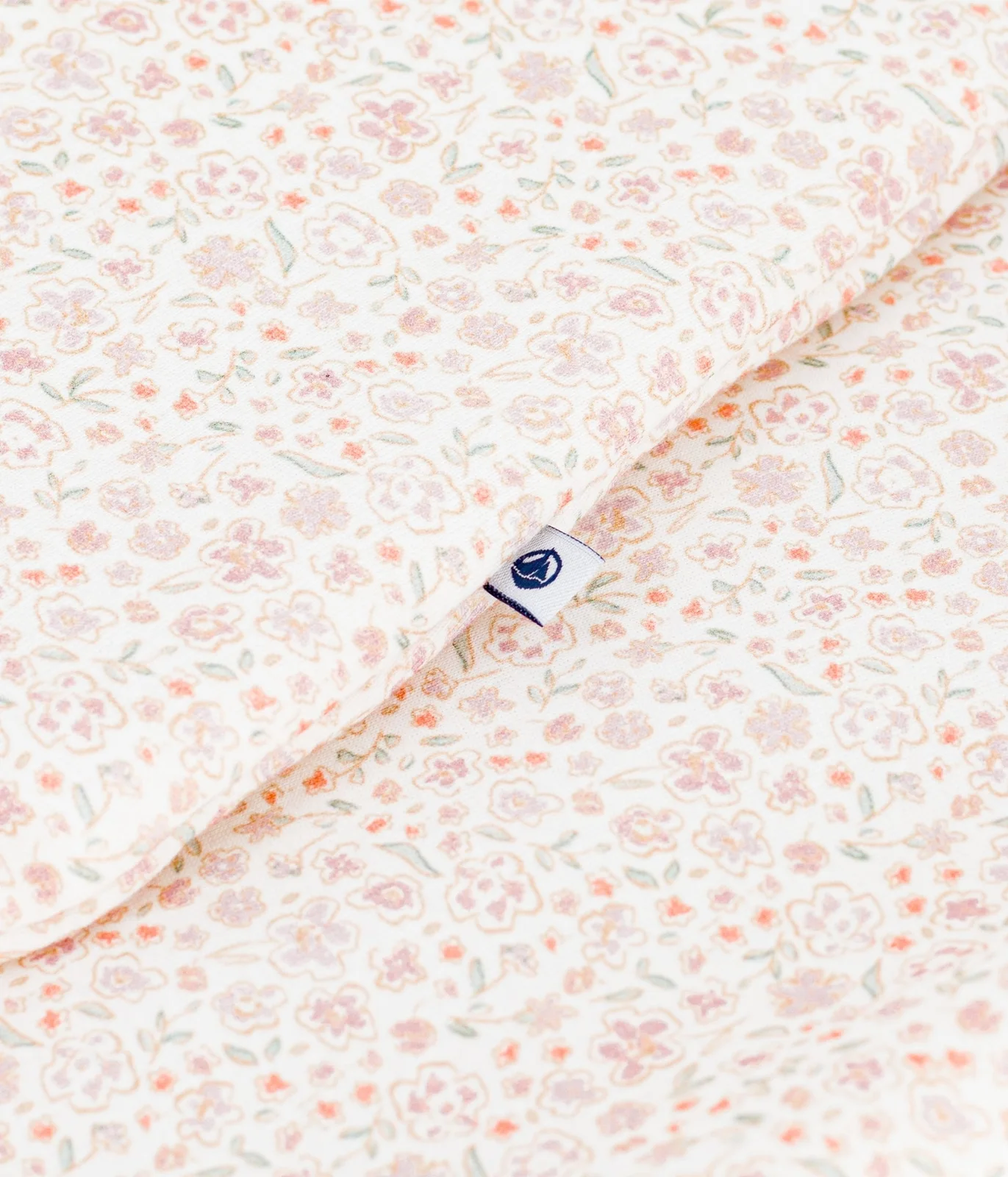 Babies' 1.5 TOG flower-print cotton sleeping bag