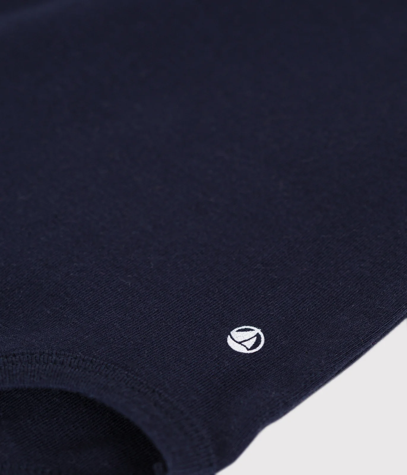 Babies' plain cotton body with a polo collar