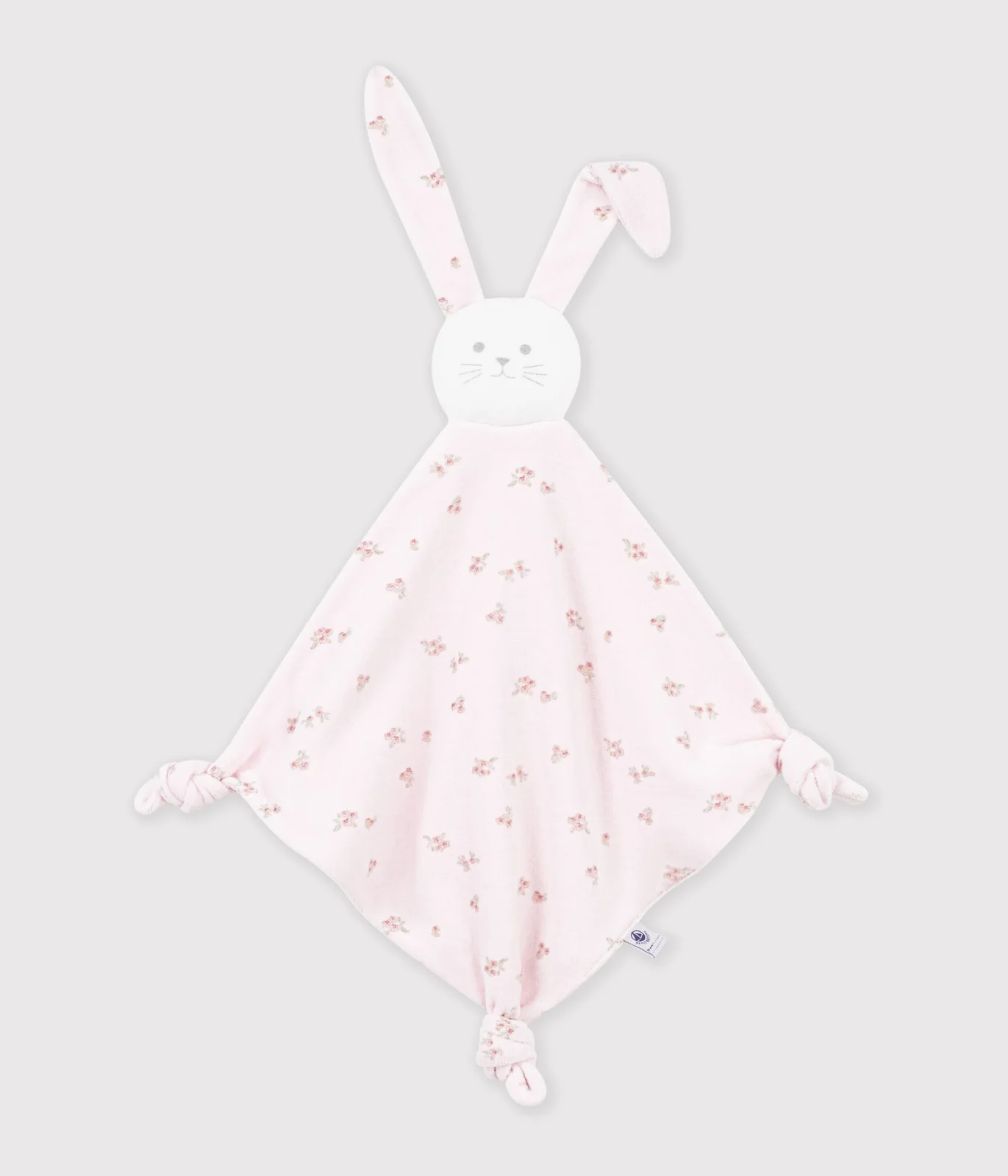 Babies' flower-print cotton comforter