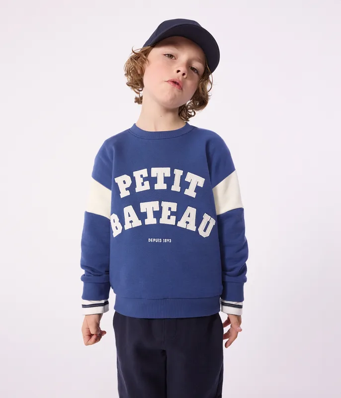 Children's cotton sweatshirt