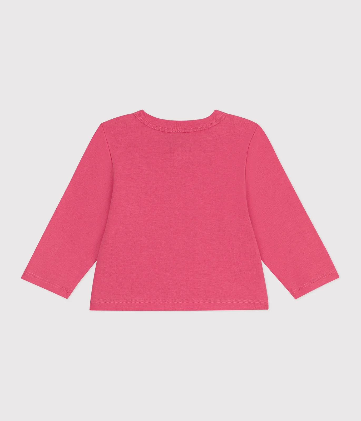 Babies' plain cotton cardigan