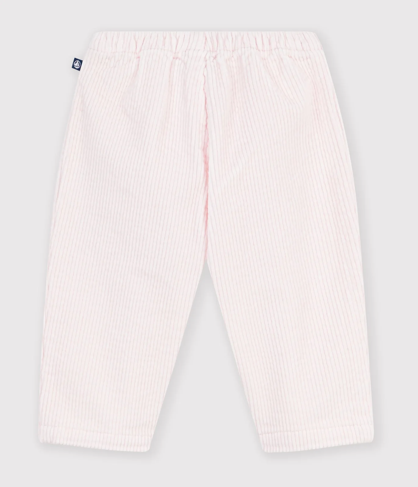 Babies' plain corduroy trousers