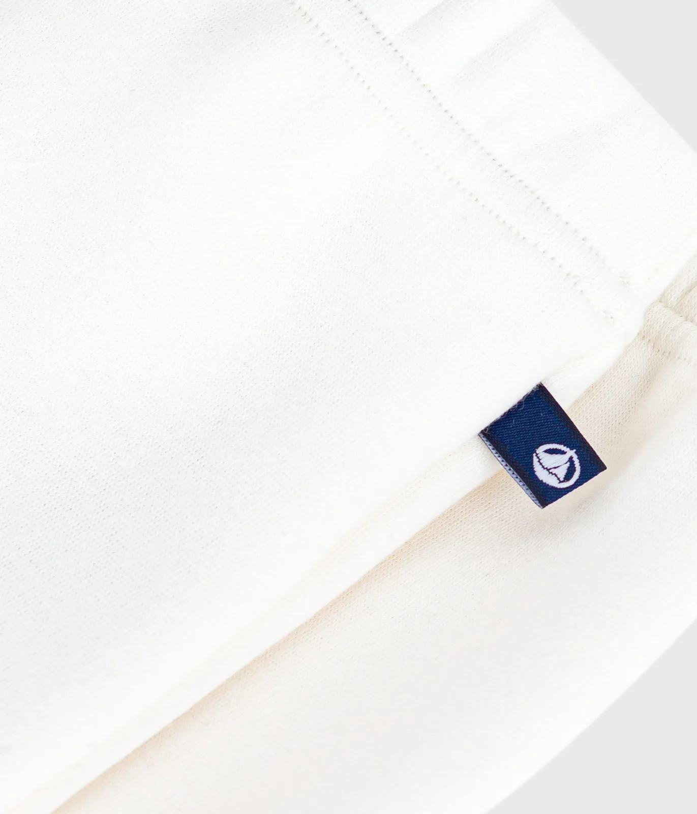 Solid-color cotton baby Trousers with an elasticated waistband