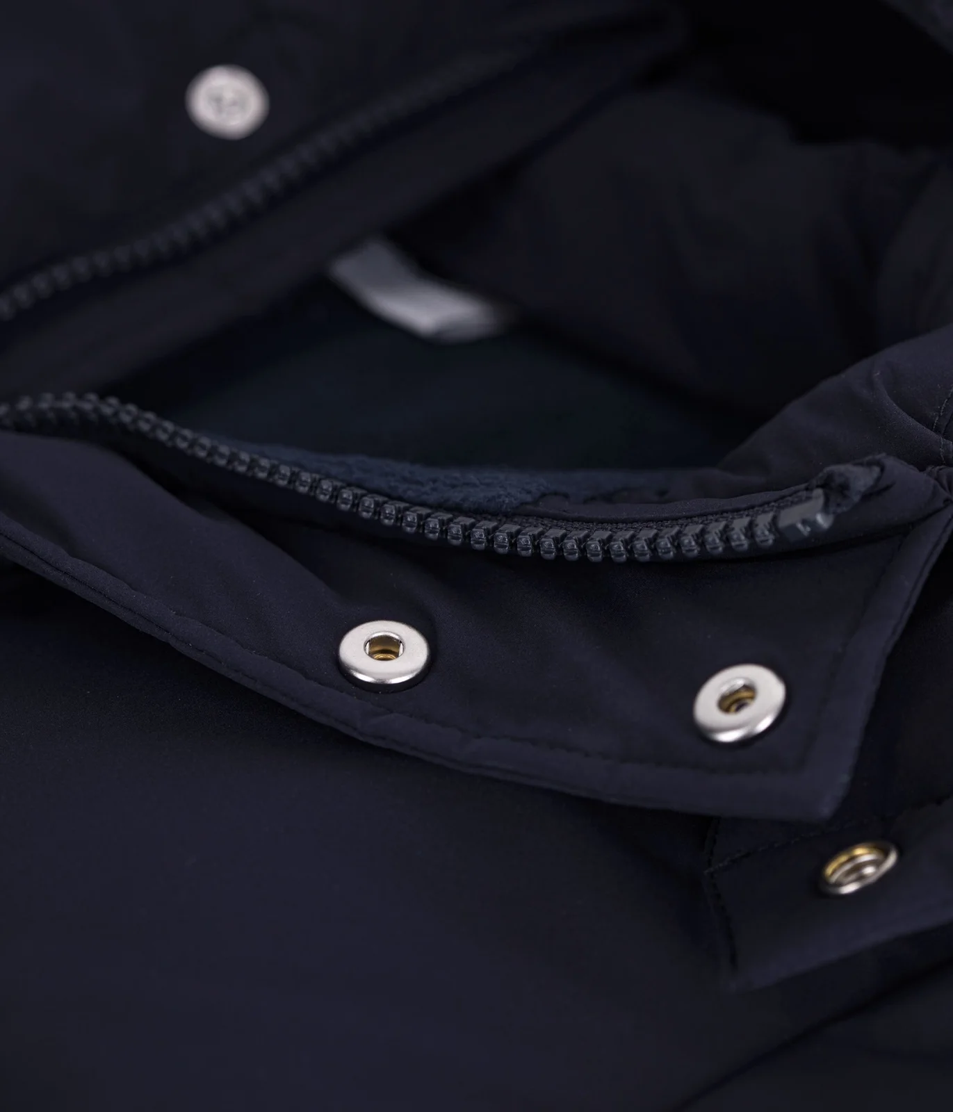Children's plain colourblock puffer jacket