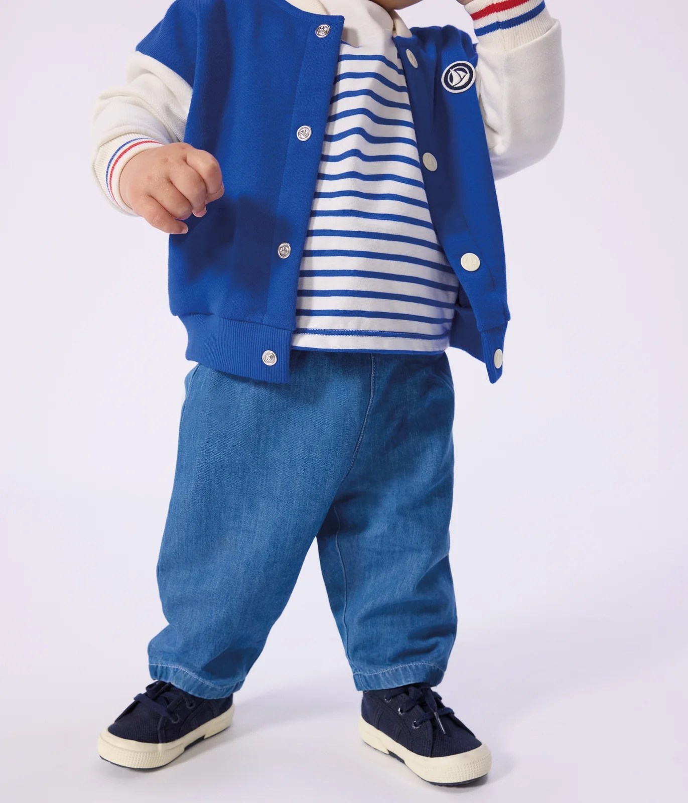 Babies' Light Denim Trousers