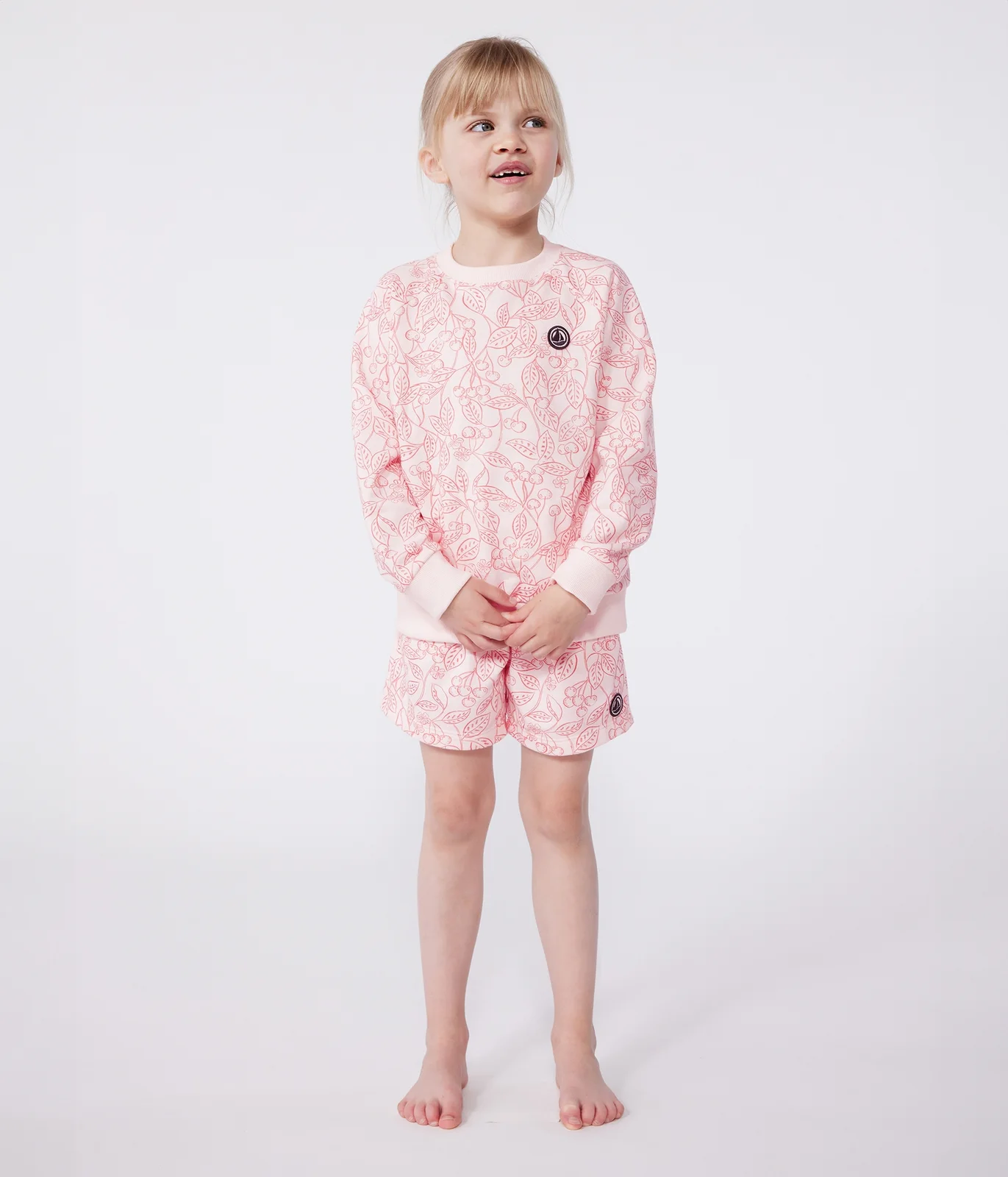 Children's printed cotton sweatshirt