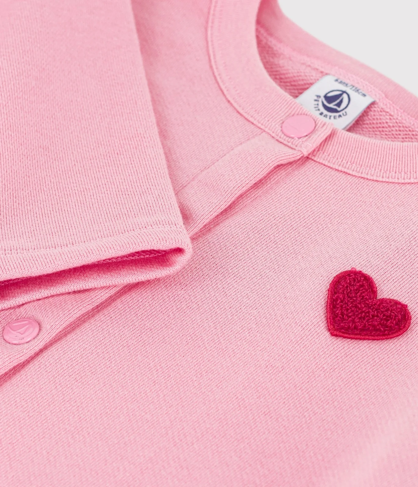 Children's plain cotton cardigan