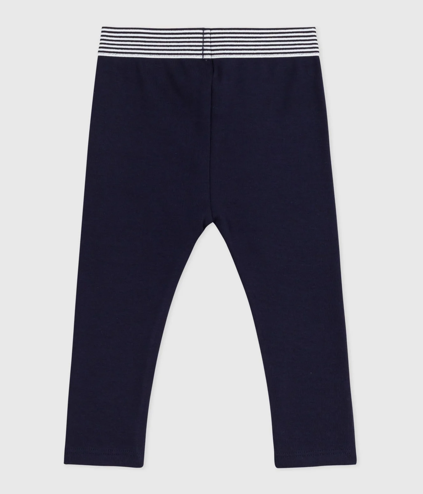 Babies' plain cotton leggings