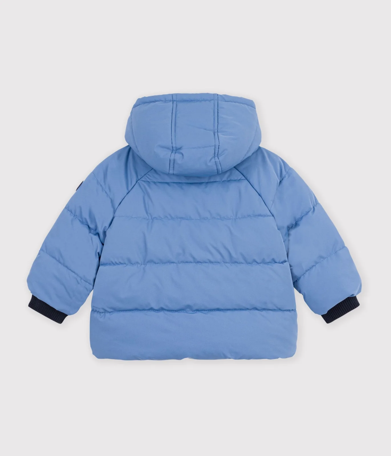 Babies' puffer jacket in plain polyester