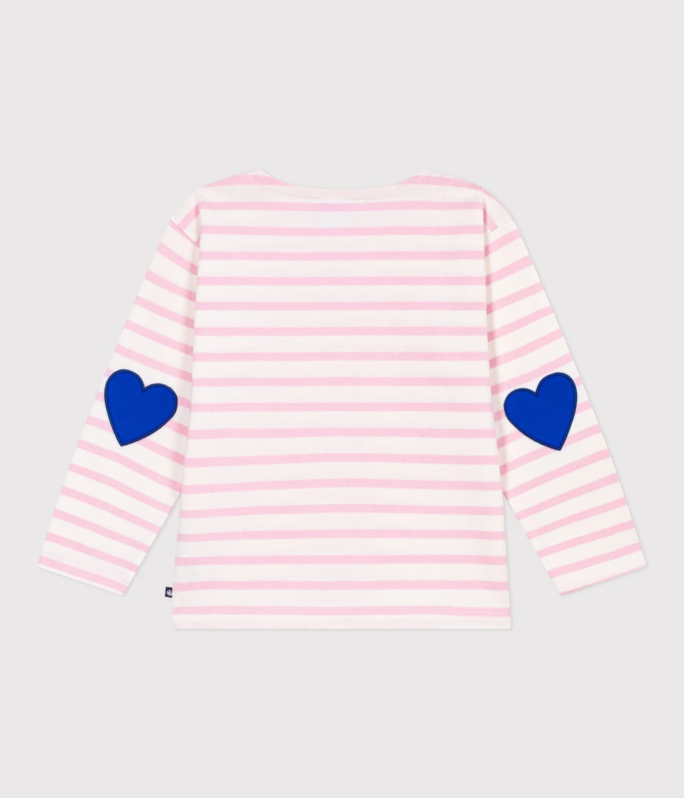 Children's stripy cotton Breton top