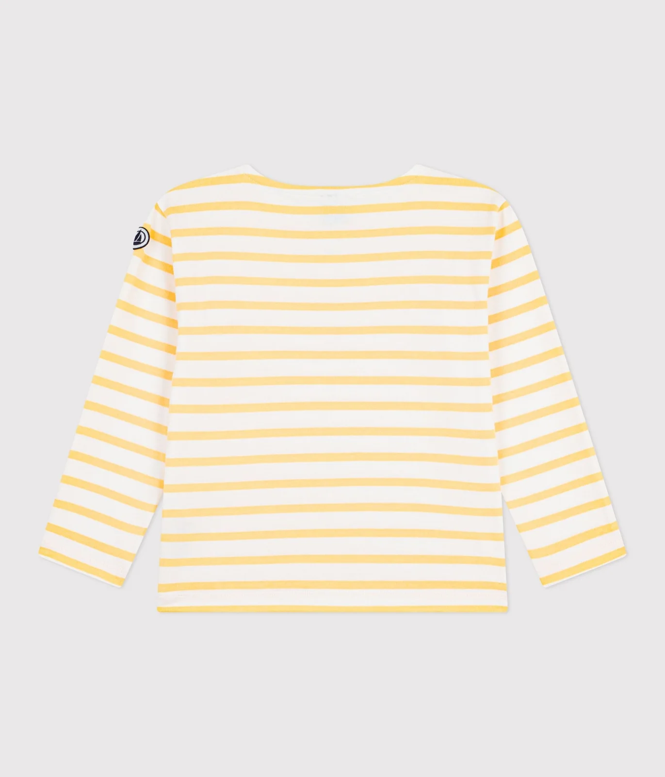 Children's stripy cotton Breton top