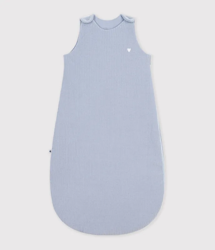 Babies' 3 TOG plain velour sleeping bag