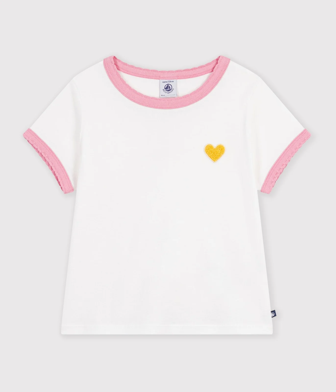 Children's short-sleeved plain T-shirt