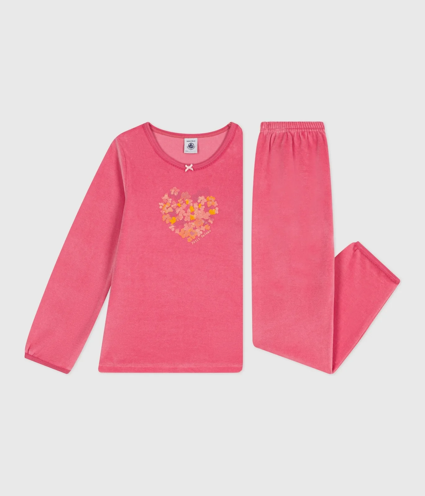 Children's velour pyjamas