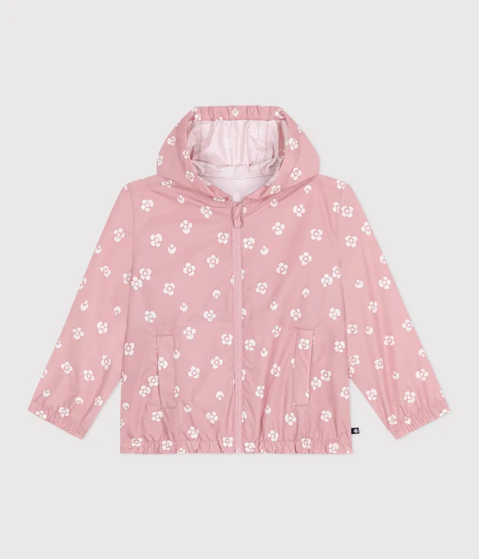 Children's floral windbreaker