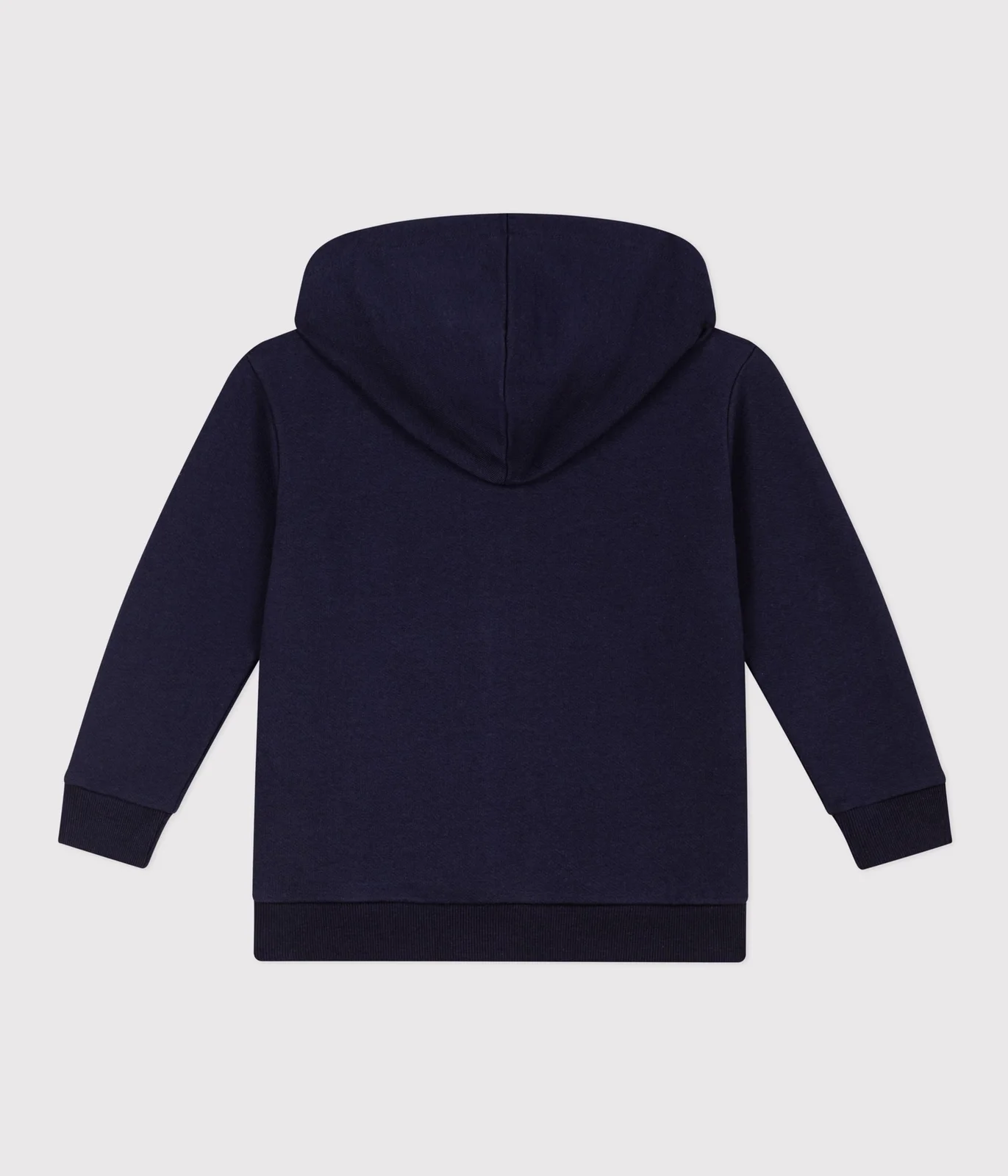 Kids' cotton zip-up hoodie
