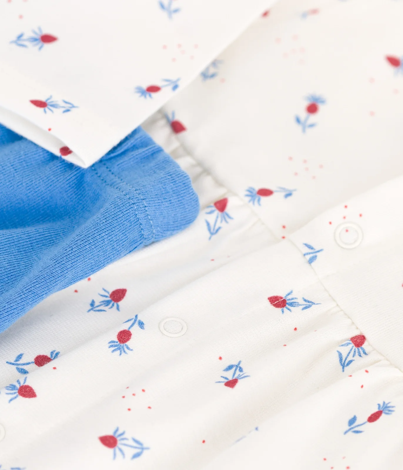 Babies' cotton dress and leggings