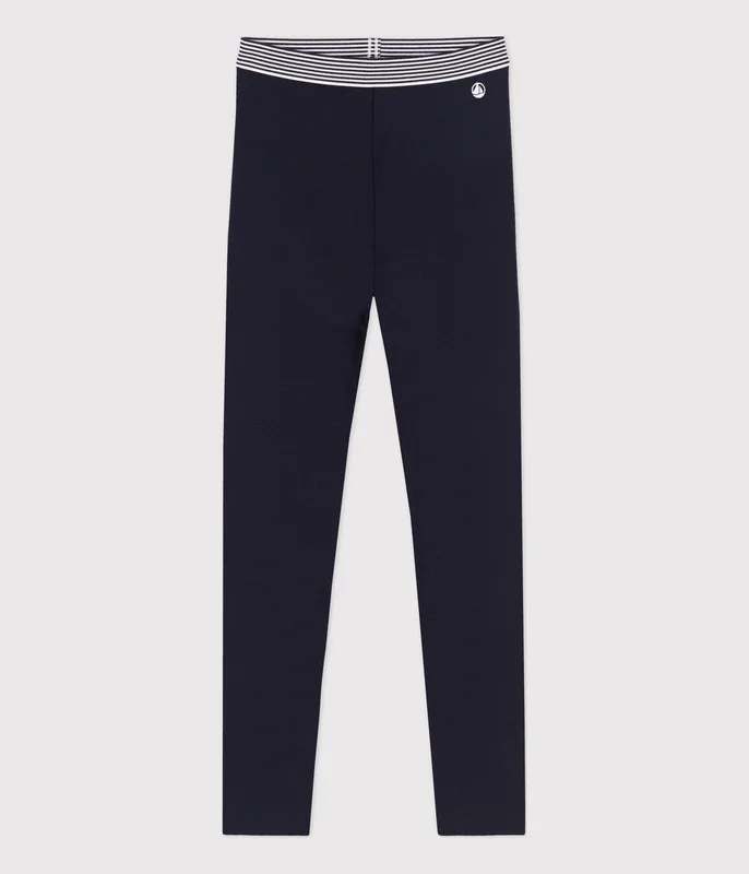 Girls' Cotton and Elastane Jeggings