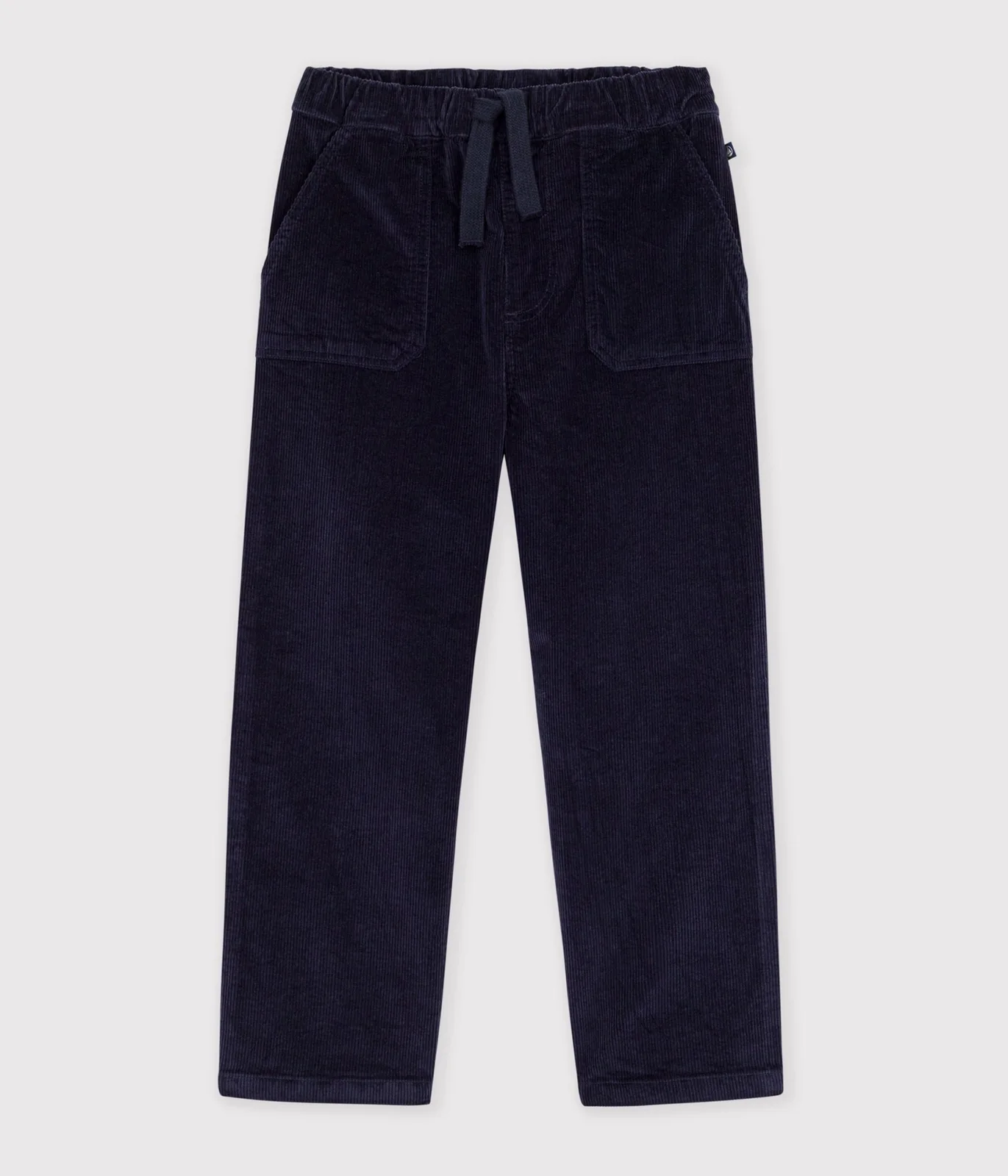 Children's straight corduroy trousers