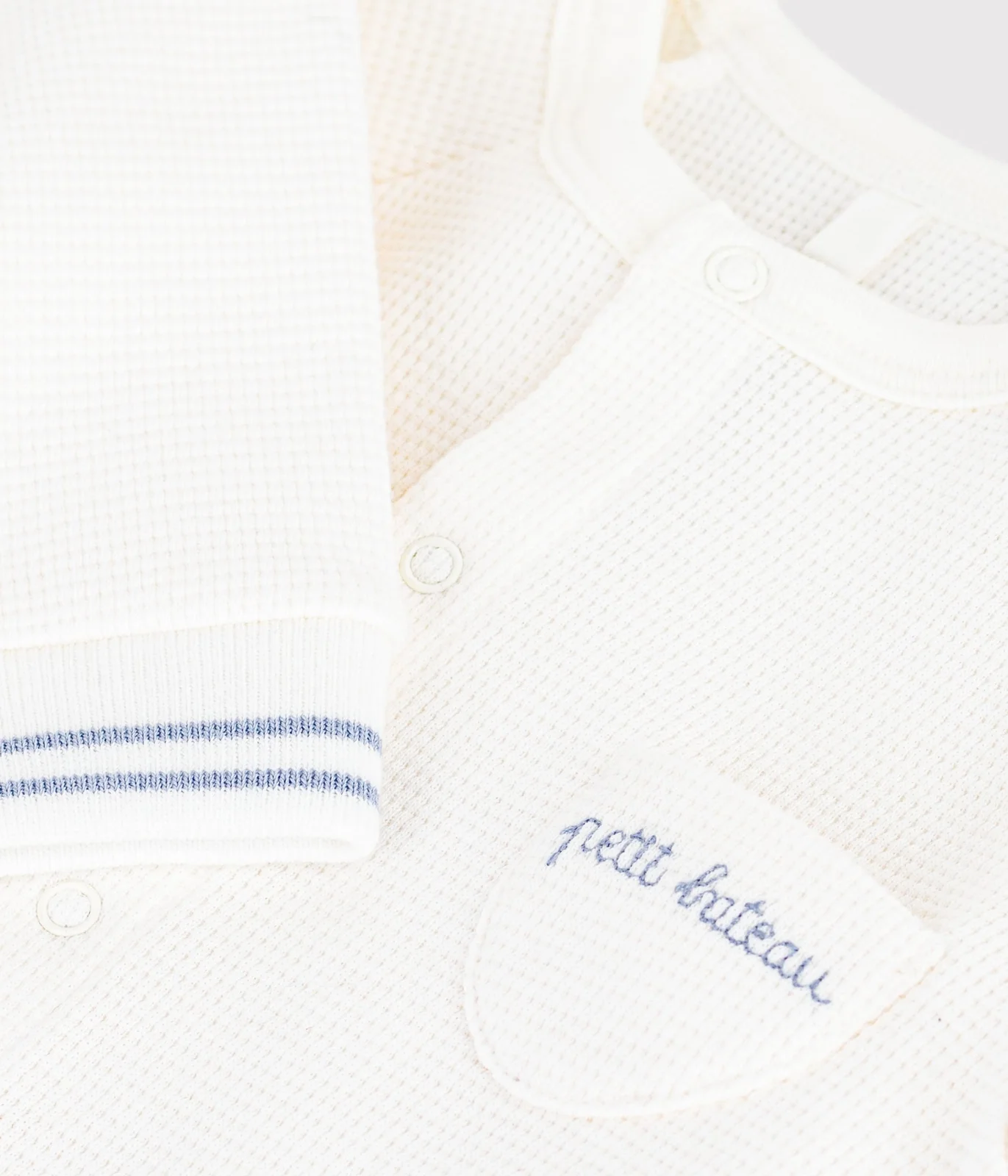 Babies' plain cotton jumpsuit