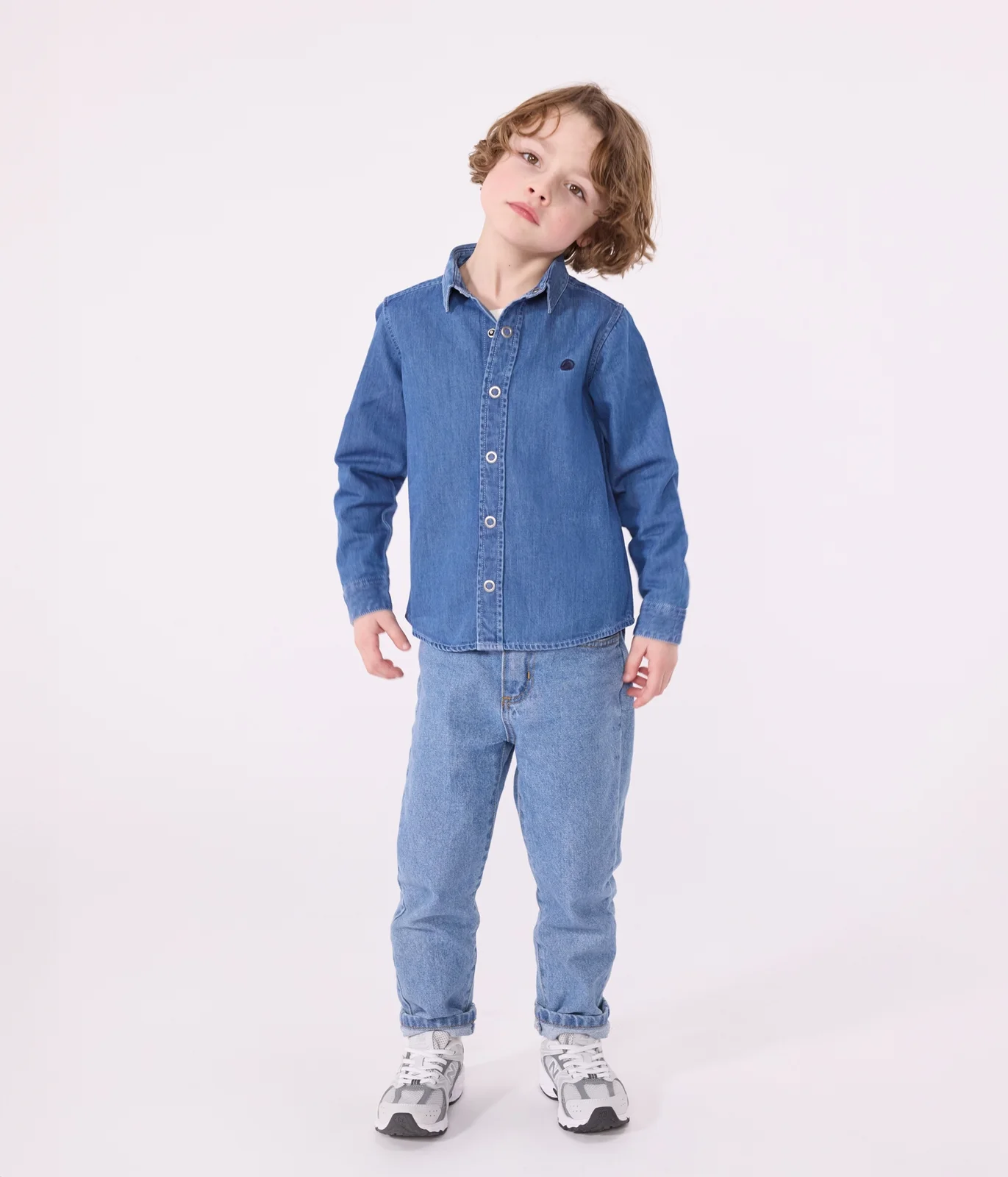 Boys' Light Denim Shirt