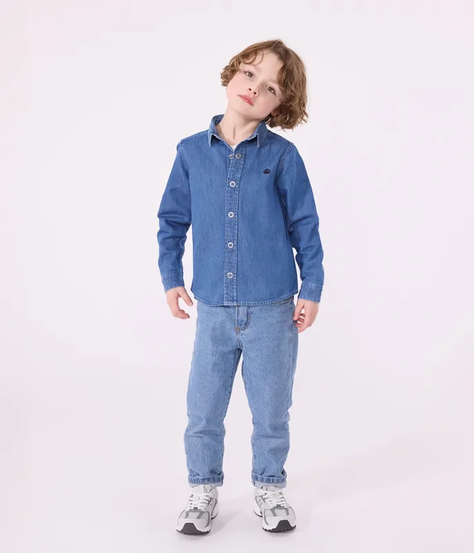 Boys' Light Denim Shirt