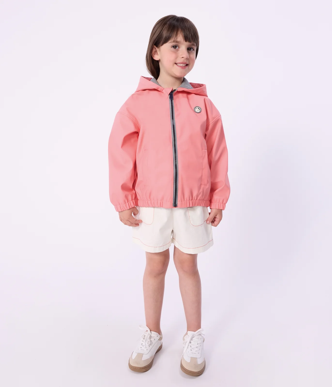 Children’s jacket in plain colour