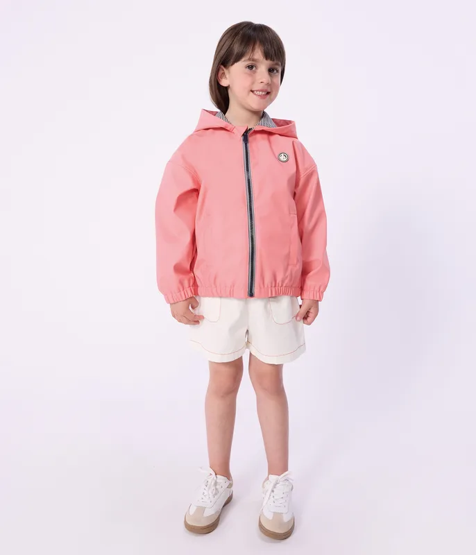 Children’s jacket in plain colour