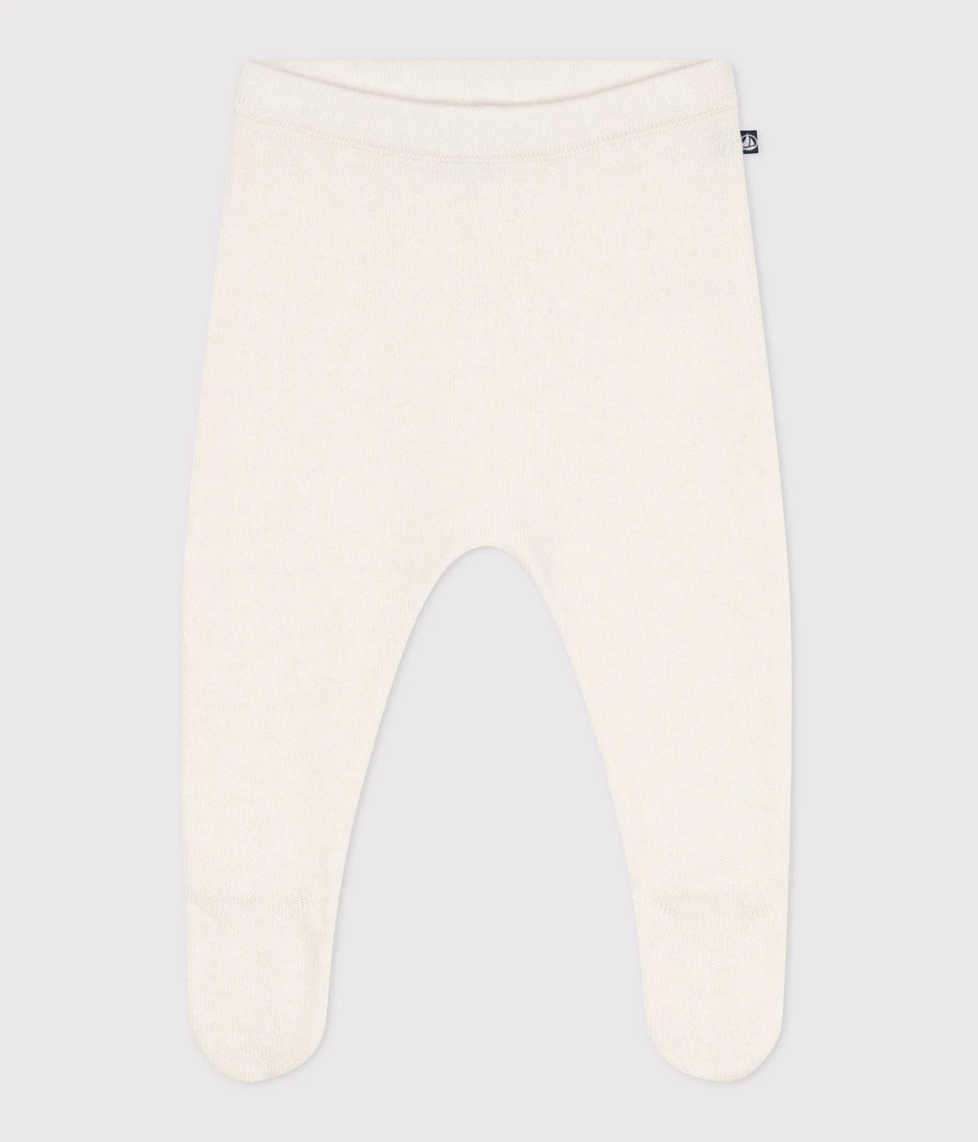 Babies' trousers in a wool and cotton knit