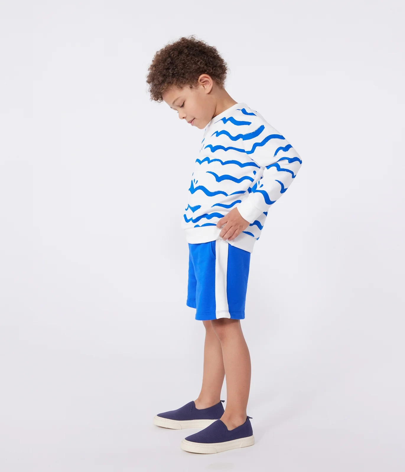 Children's printed cotton sweatshirt