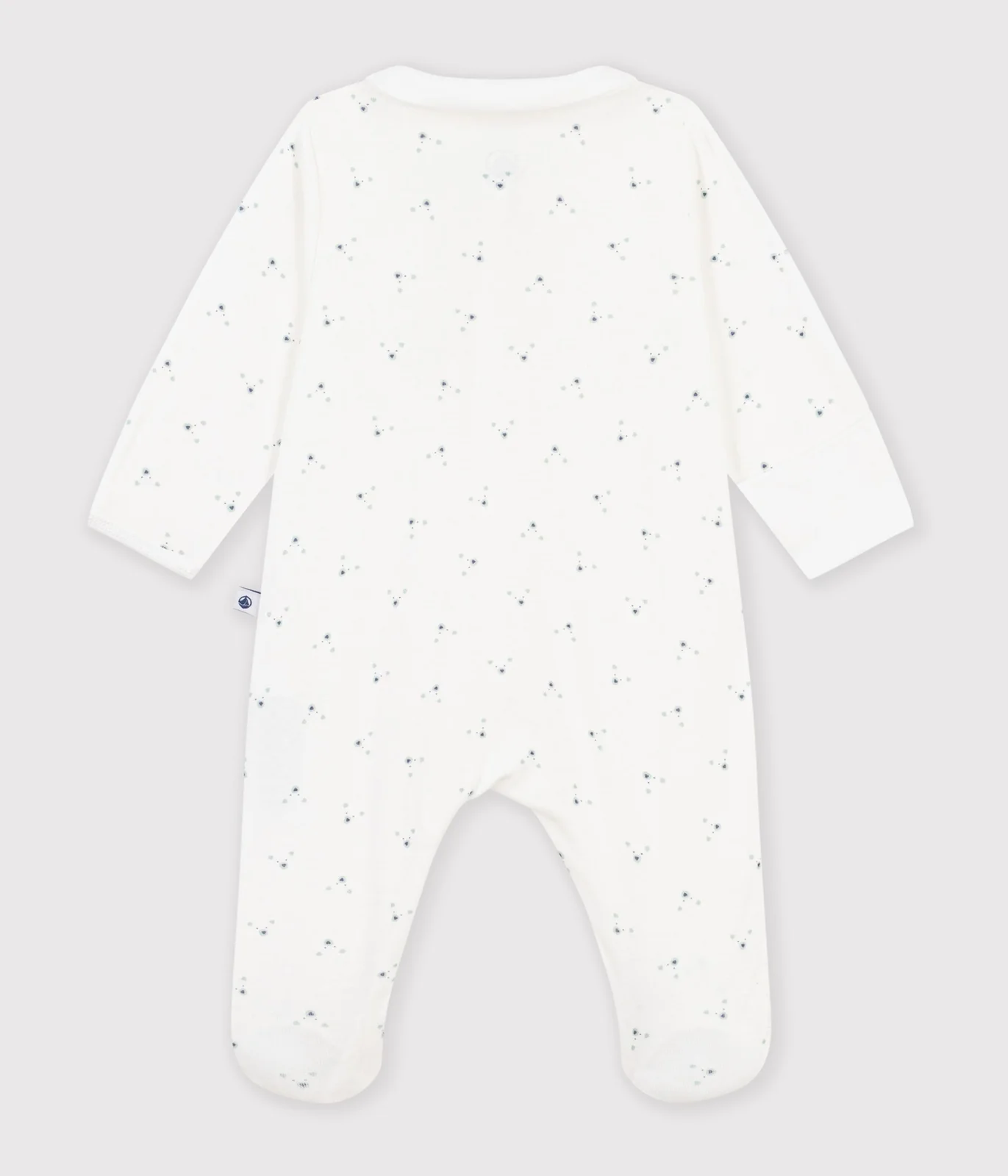 Babies' flower printed cotton pyjama suit