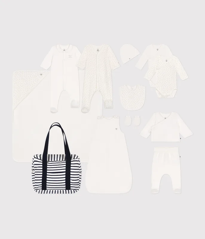 Maternity suitcase - warm materials for warm babies