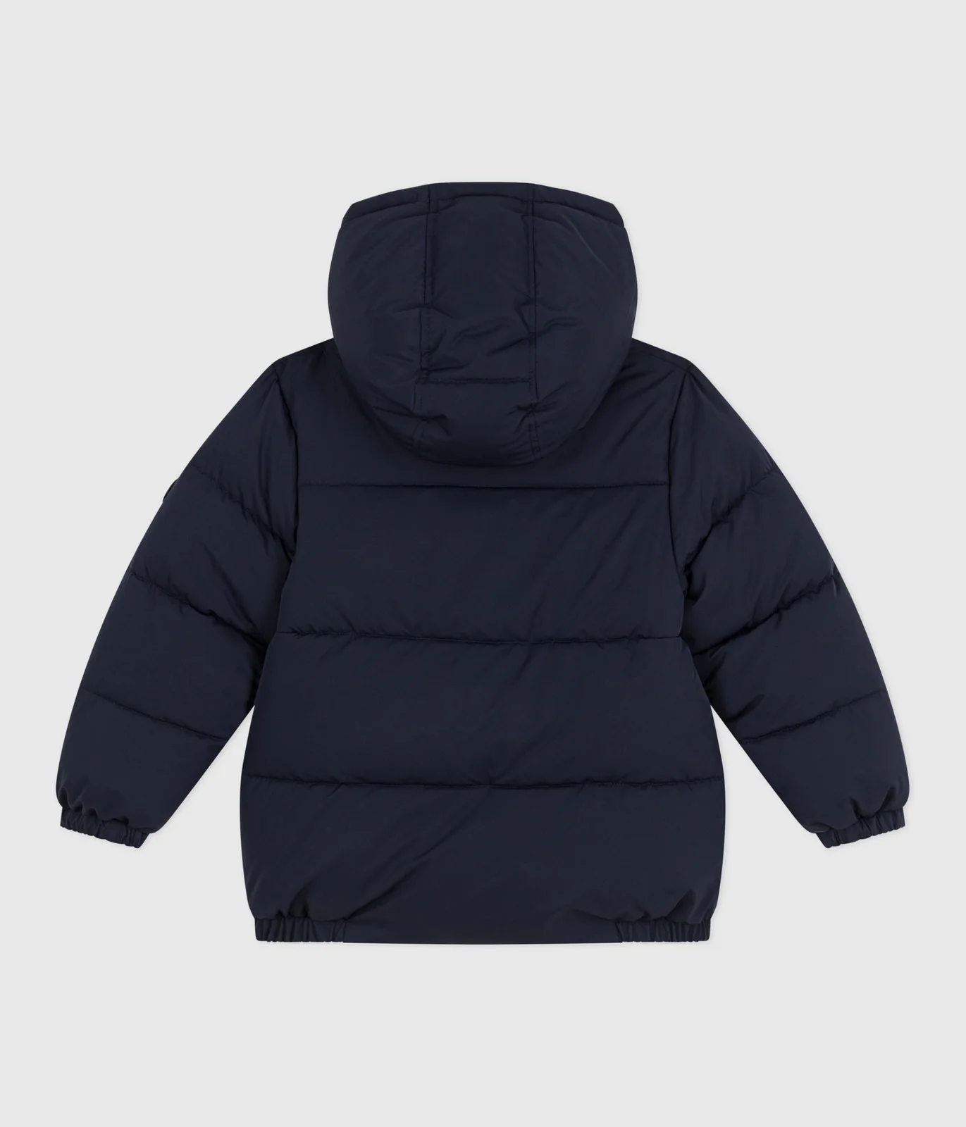 Puffer jacket children's Polyester puffer jacket with microfleece lining