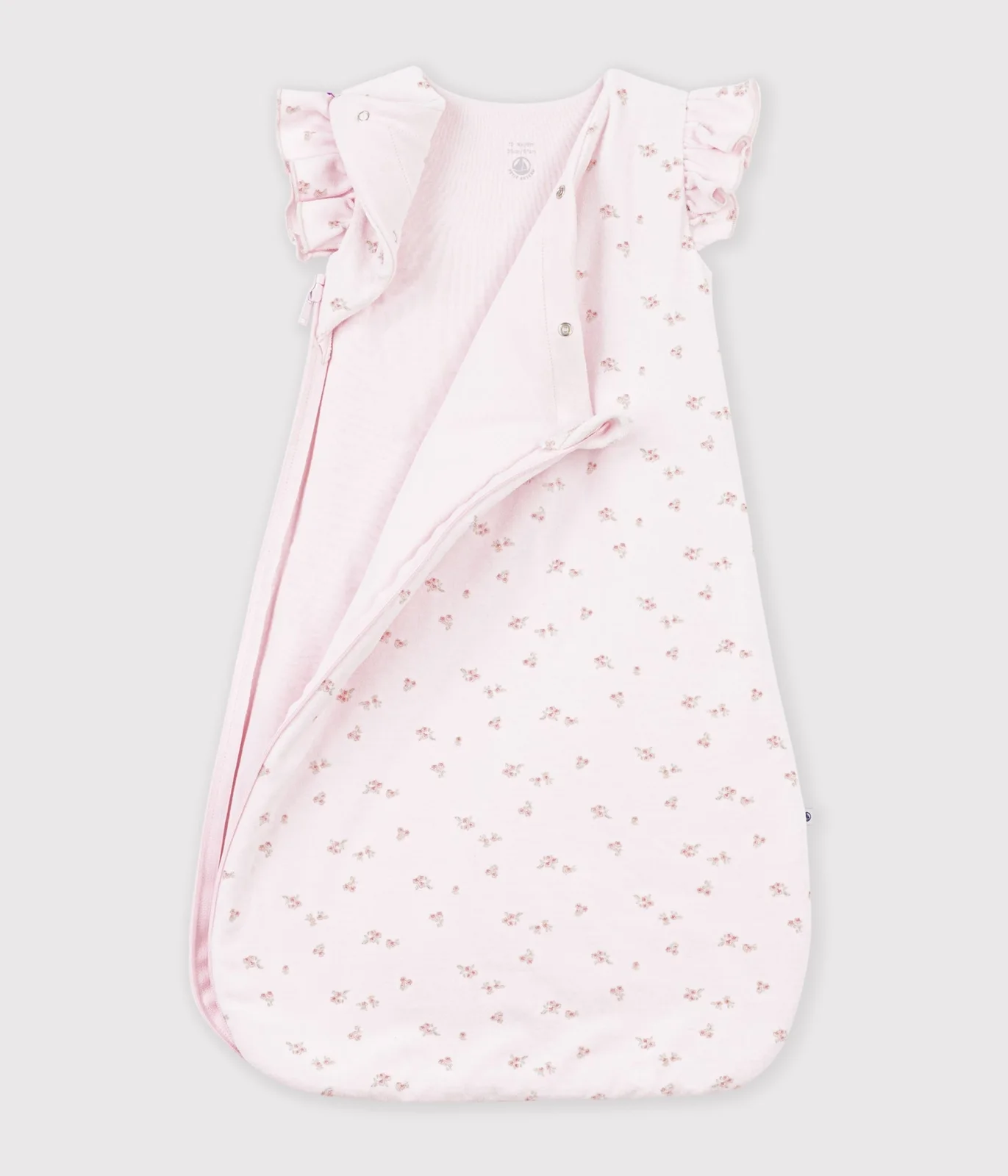 Babies' 3 TOG flower print corduroy sleeping bag