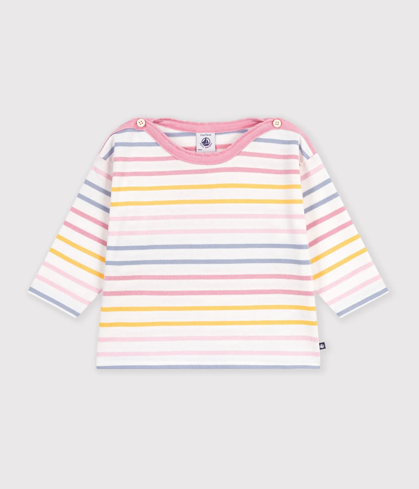 Babies' cotton Breton top
