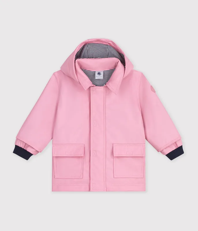 Babies' iconic plain raincoat