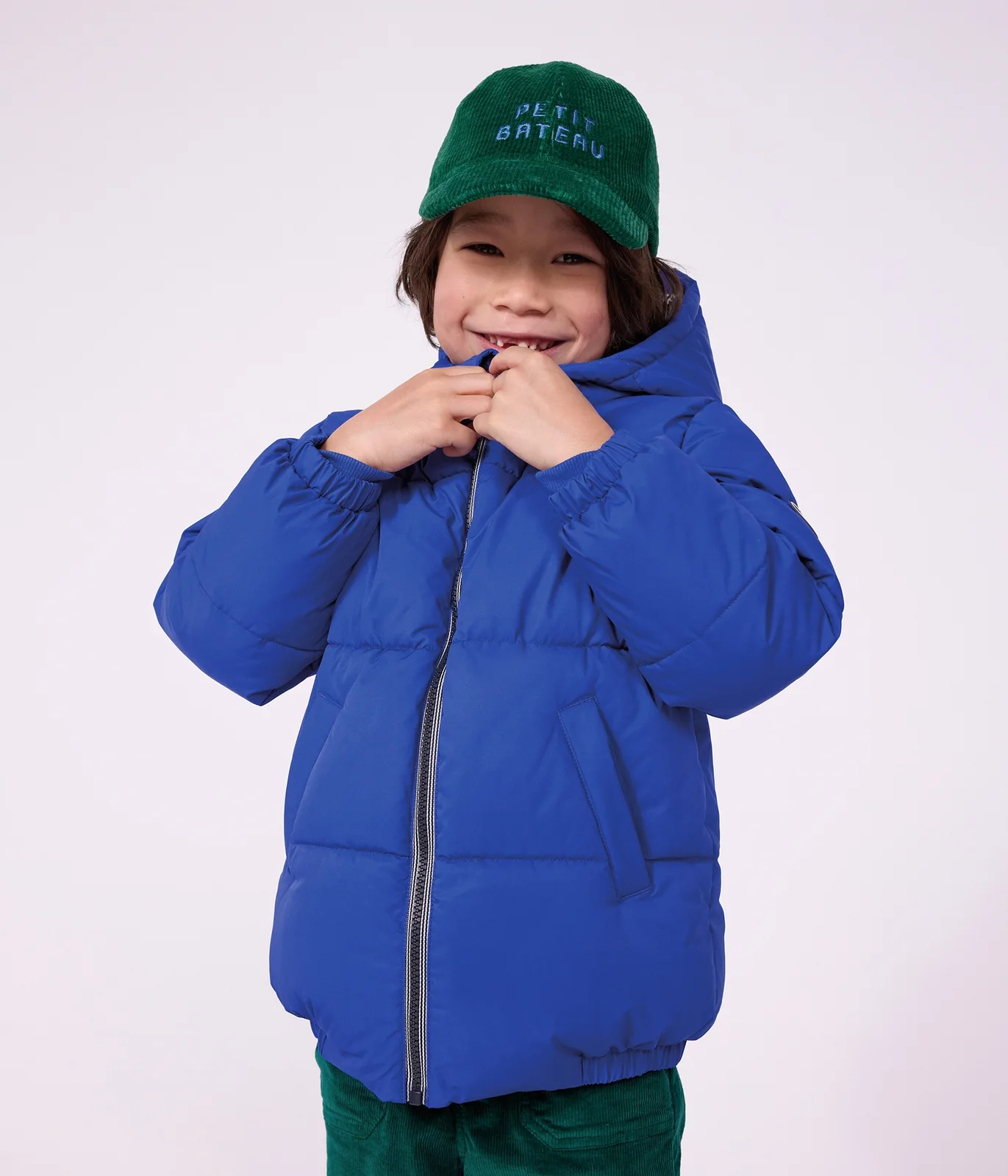Children's plain puffer jacket