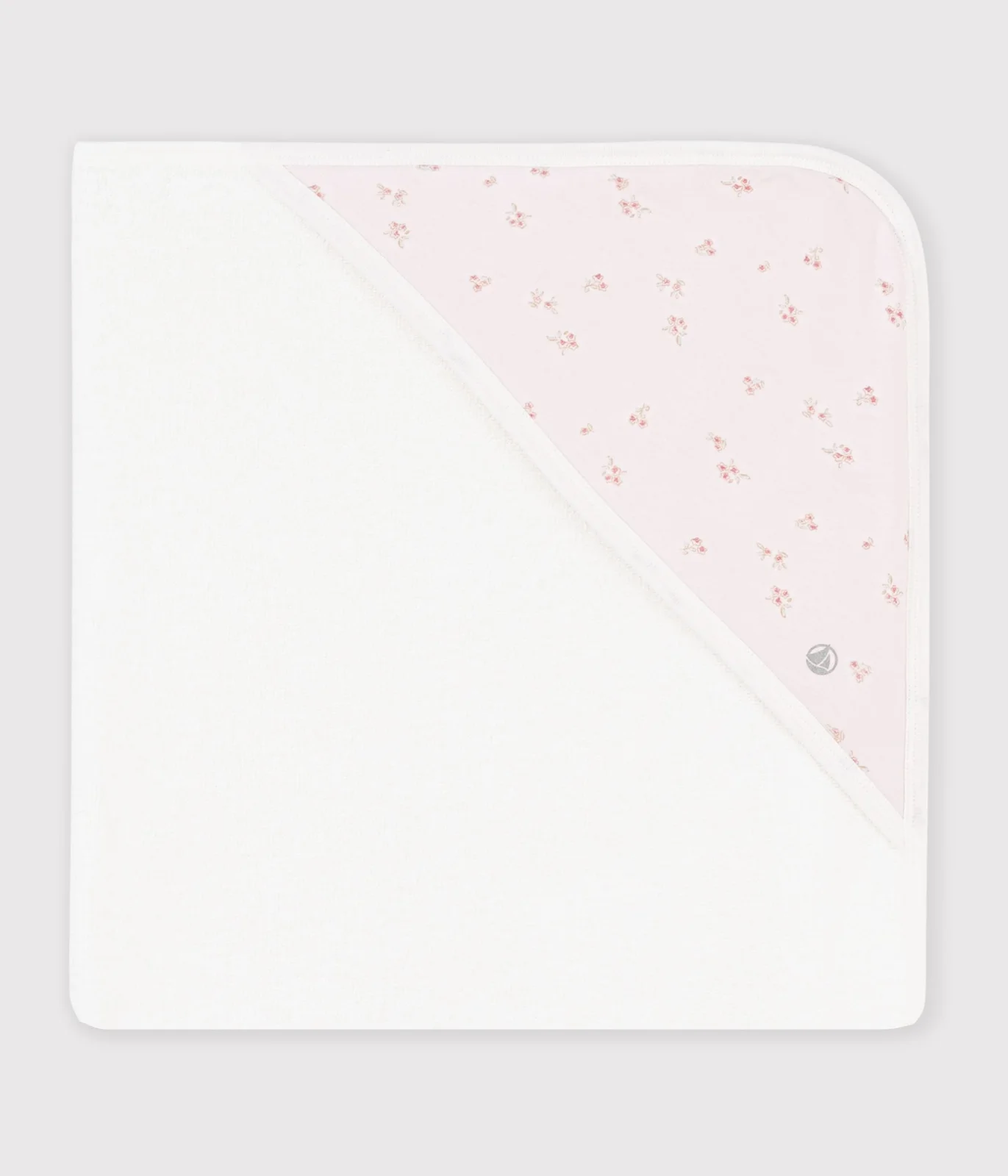 Babies' square cotton bath wrap