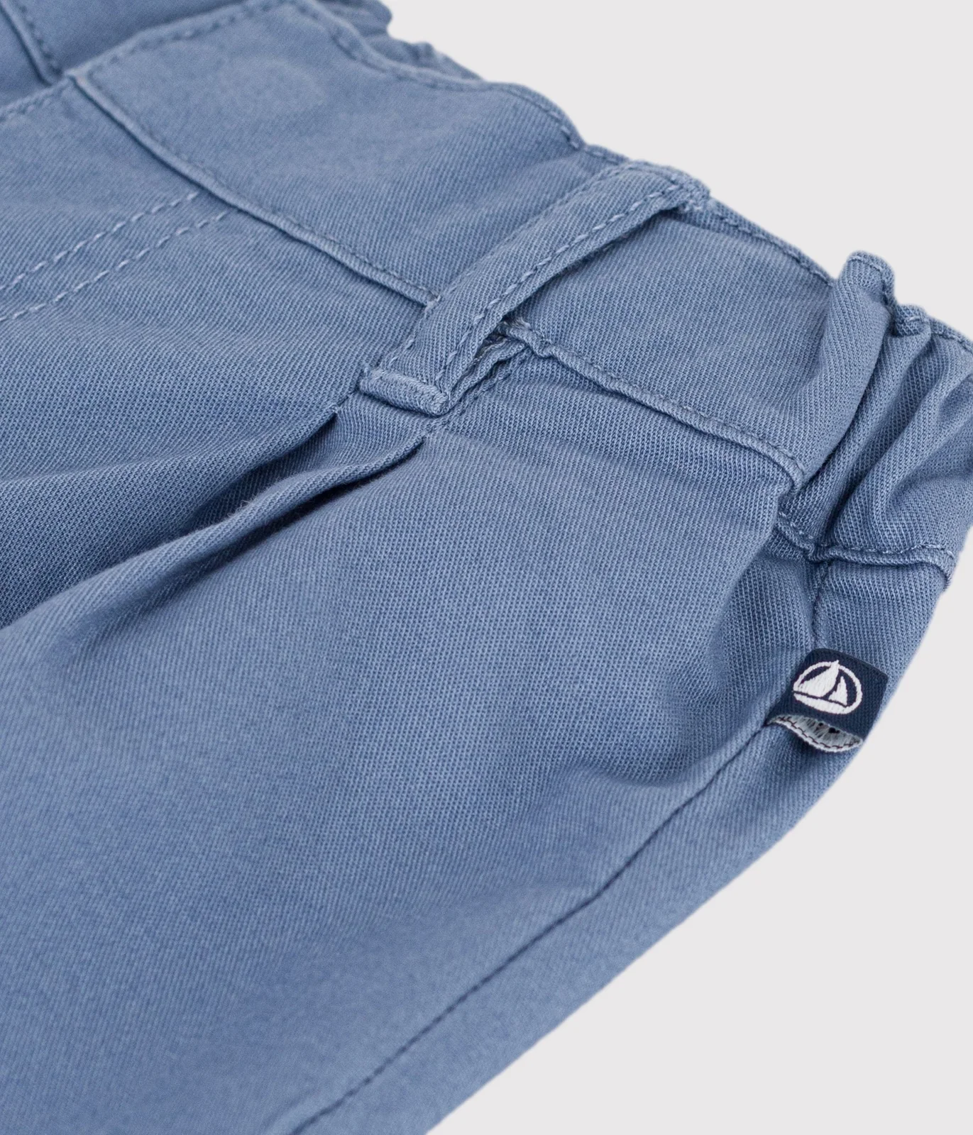 Babies' plain twill trousers