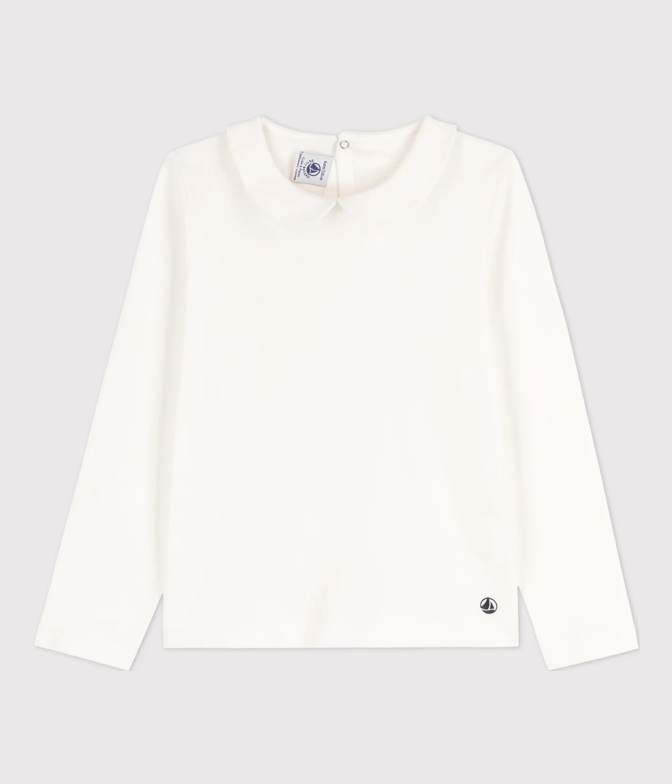 Girls' Long-Sleeved Cotton T-Shirt