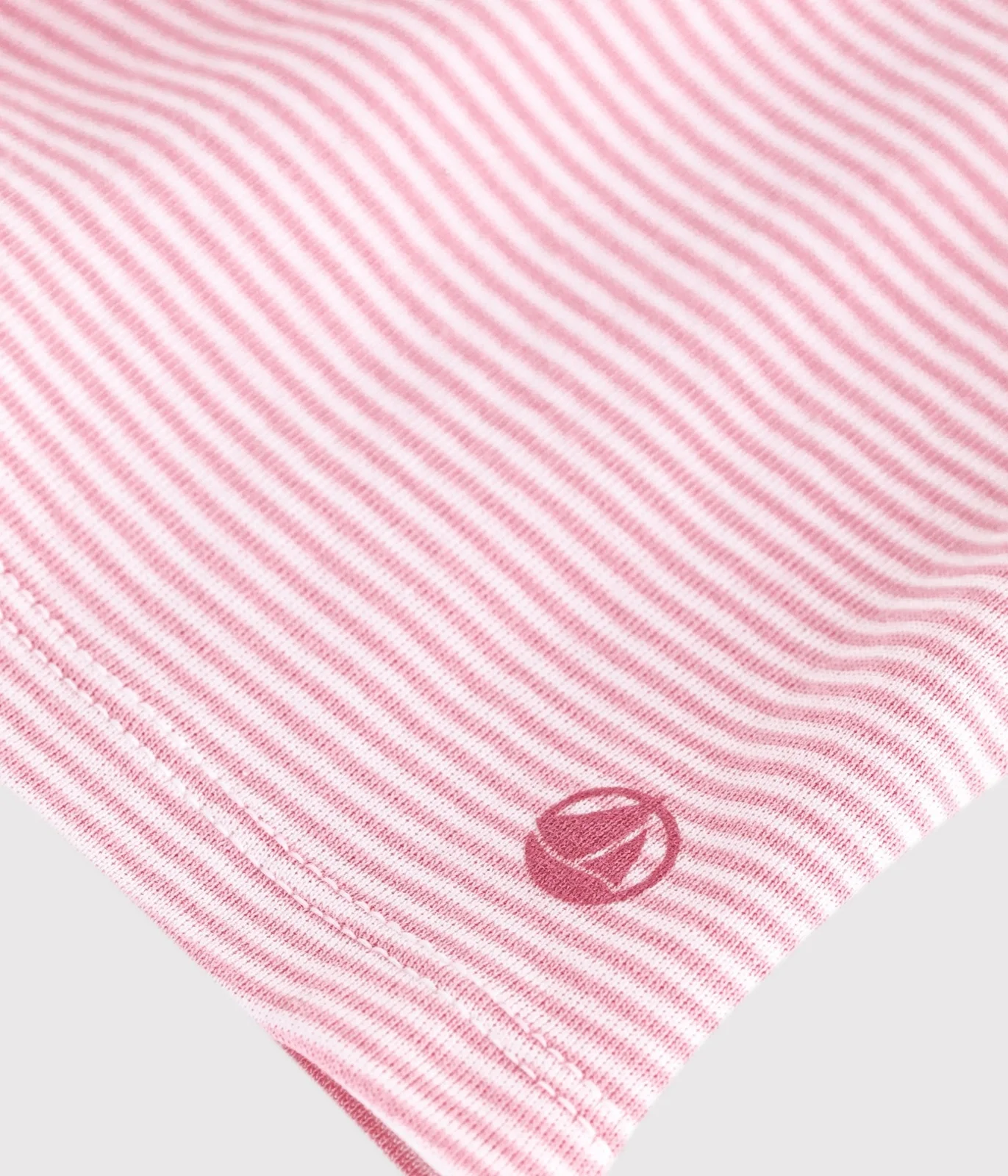 Children's short-sleeved stripy T-shirt