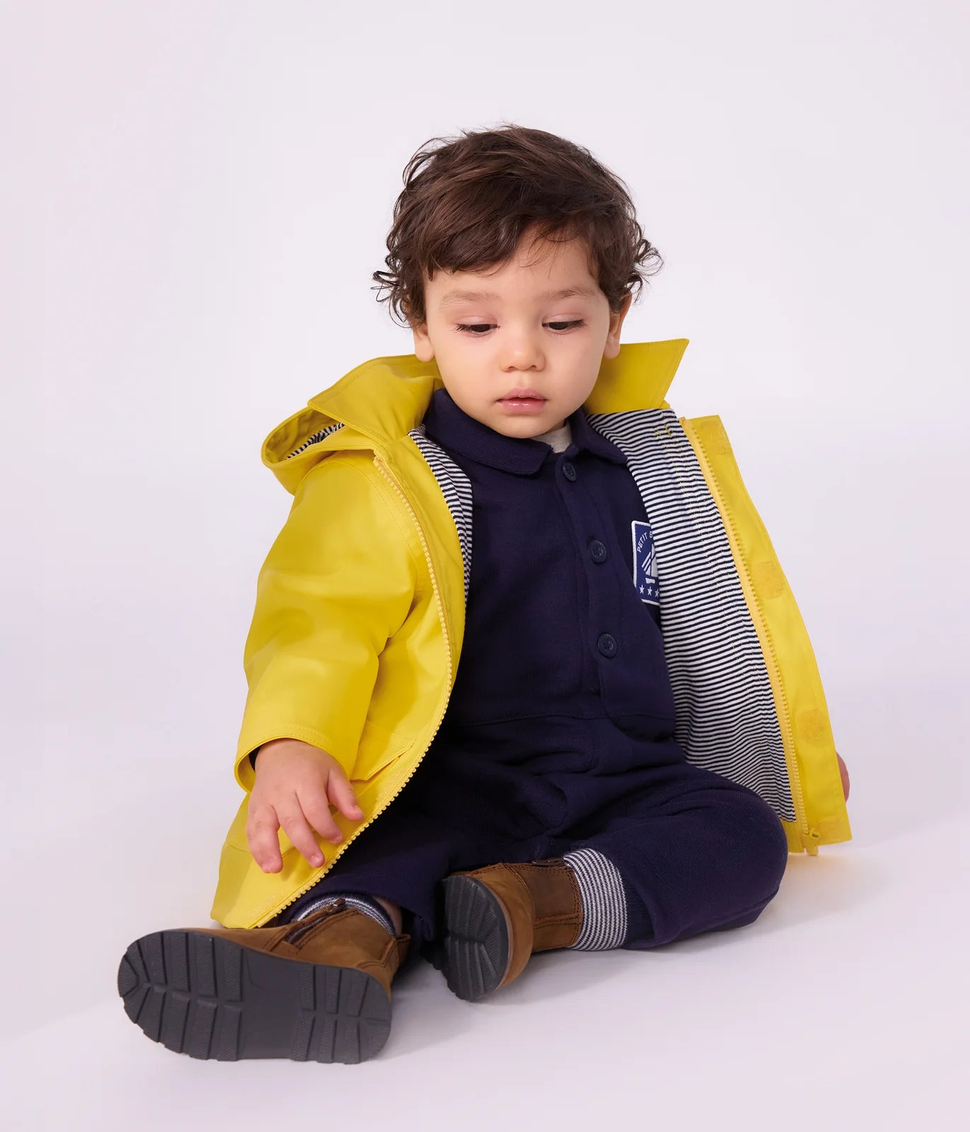 Babies' iconic plain raincoat