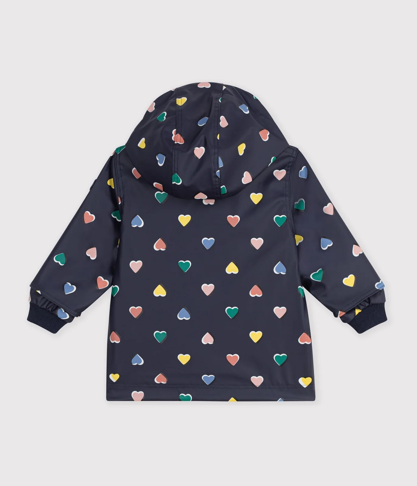 Babies' iconic heart print raincoat