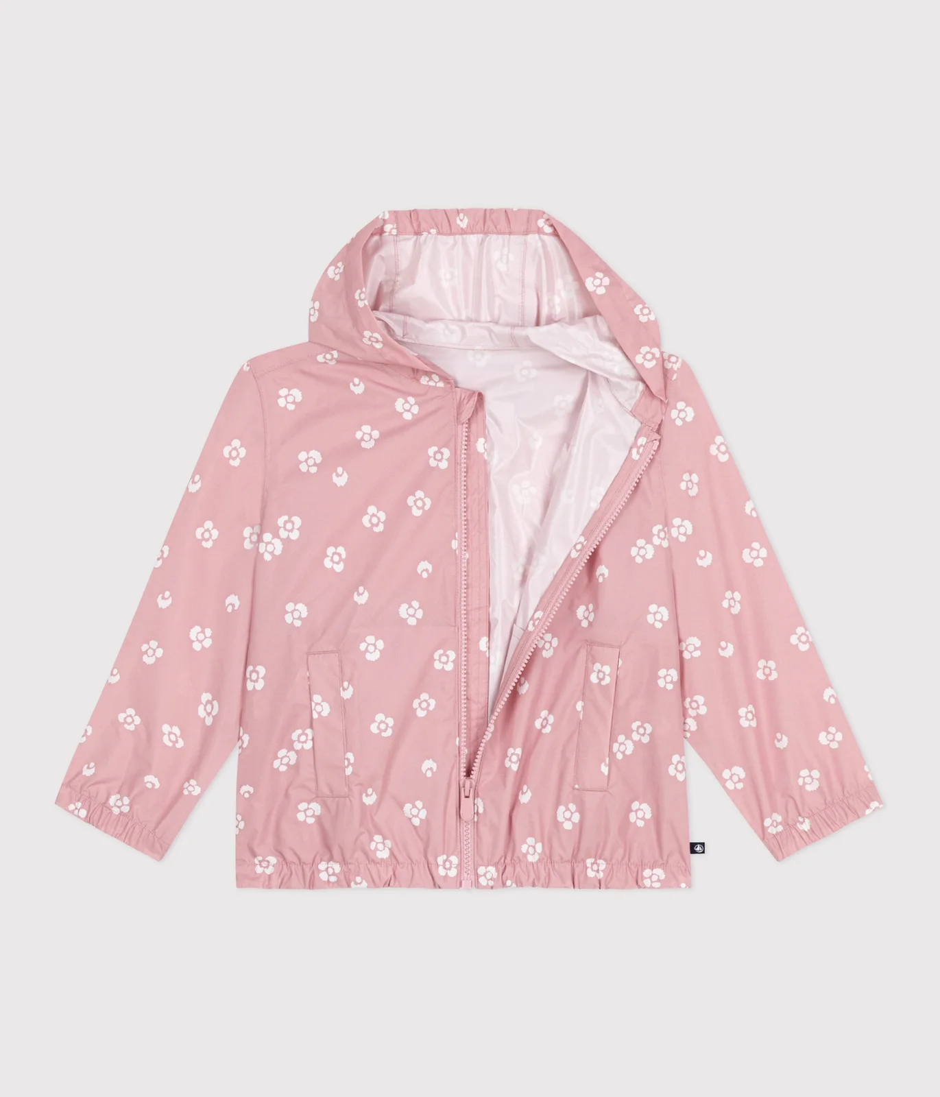Children's floral windbreaker
