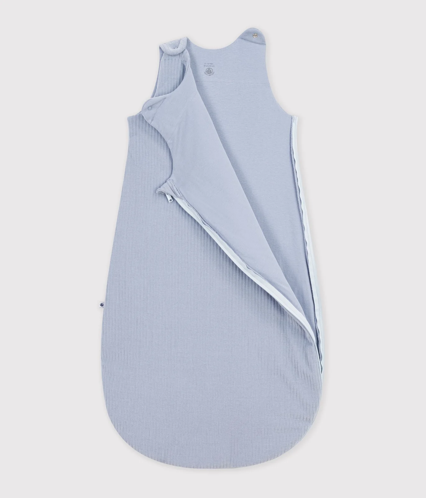 Babies' 3 TOG plain velour sleeping bag