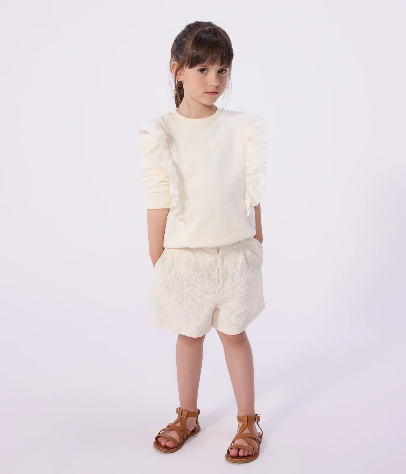 Children's cotton sweatshirt