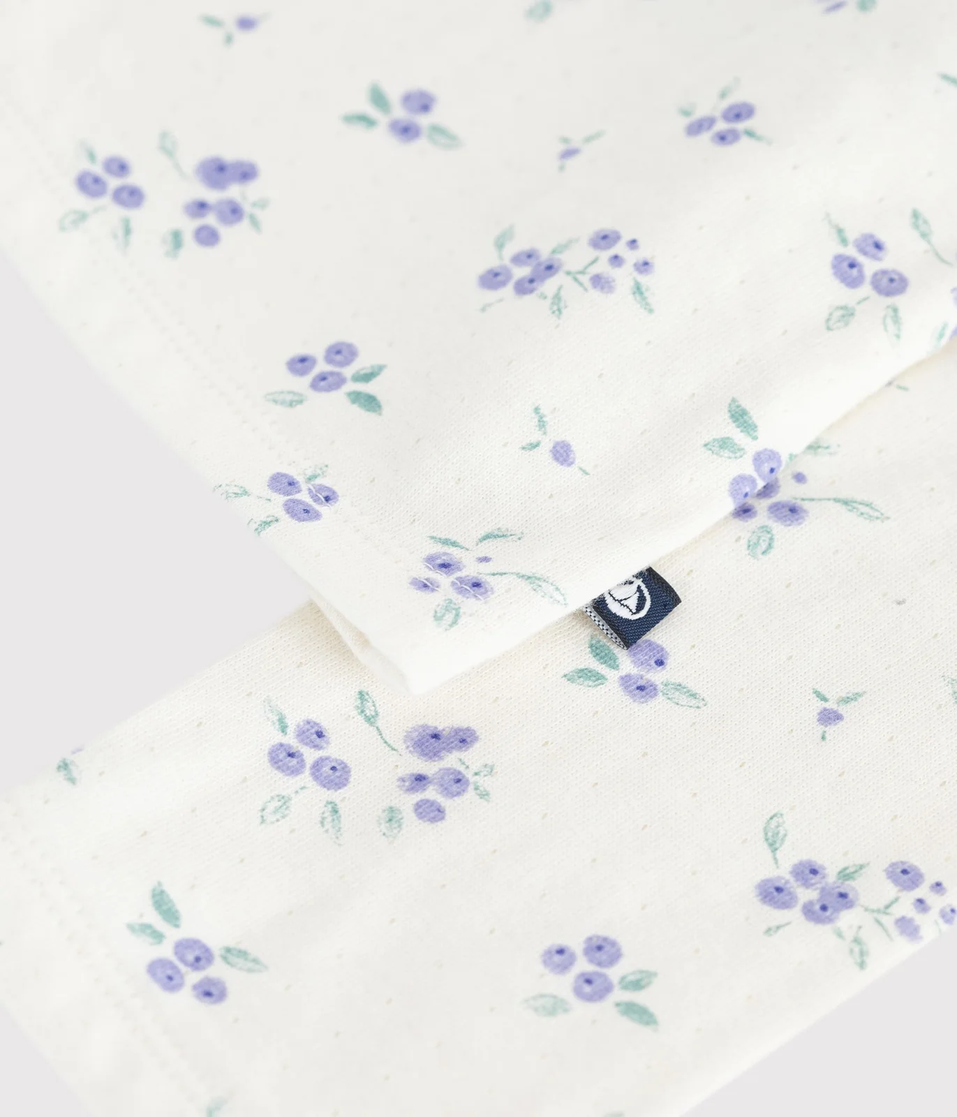 Children's cotton cardigan with flowers