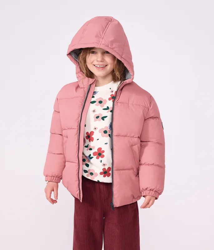 Children's plain puffer jacket